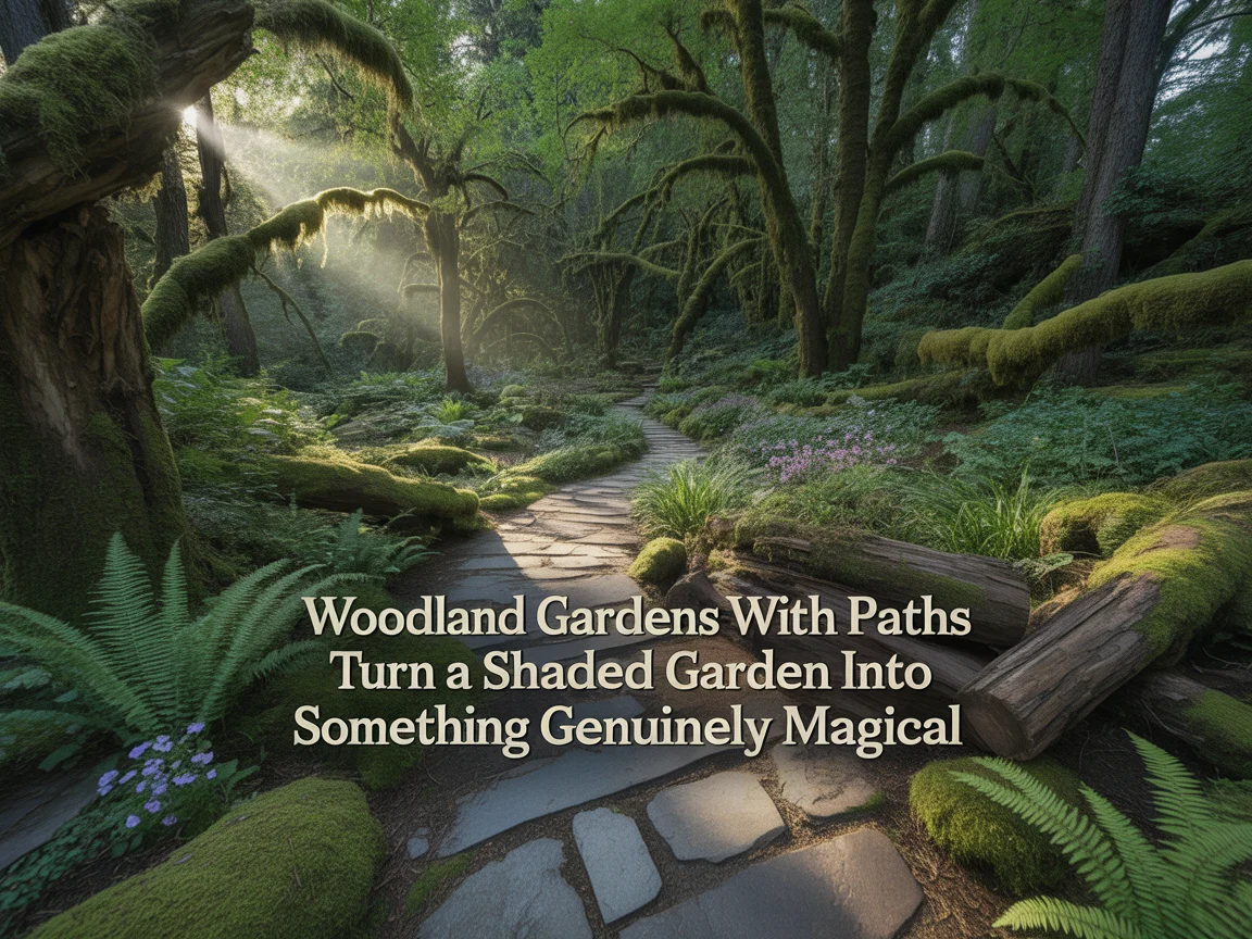 Woodland Gardens With Paths That Turn a Shaded Garden Into Something Genuinely Magical
