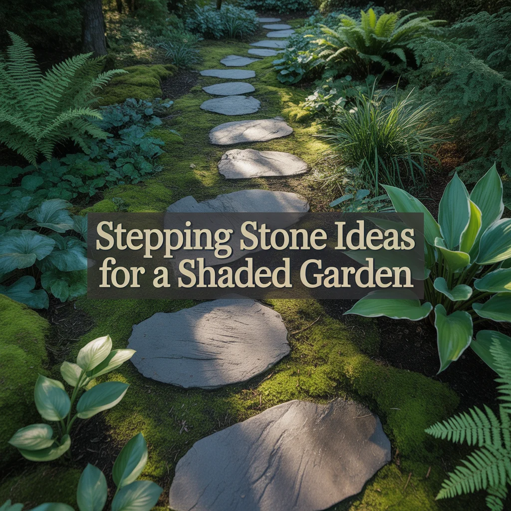 15. Stepping Stone Ideas for a Shaded Garden