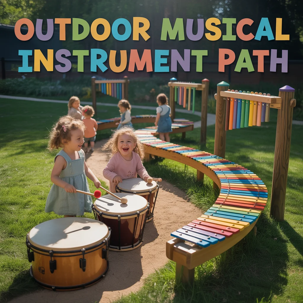 16. Outdoor Musical Instrument Path