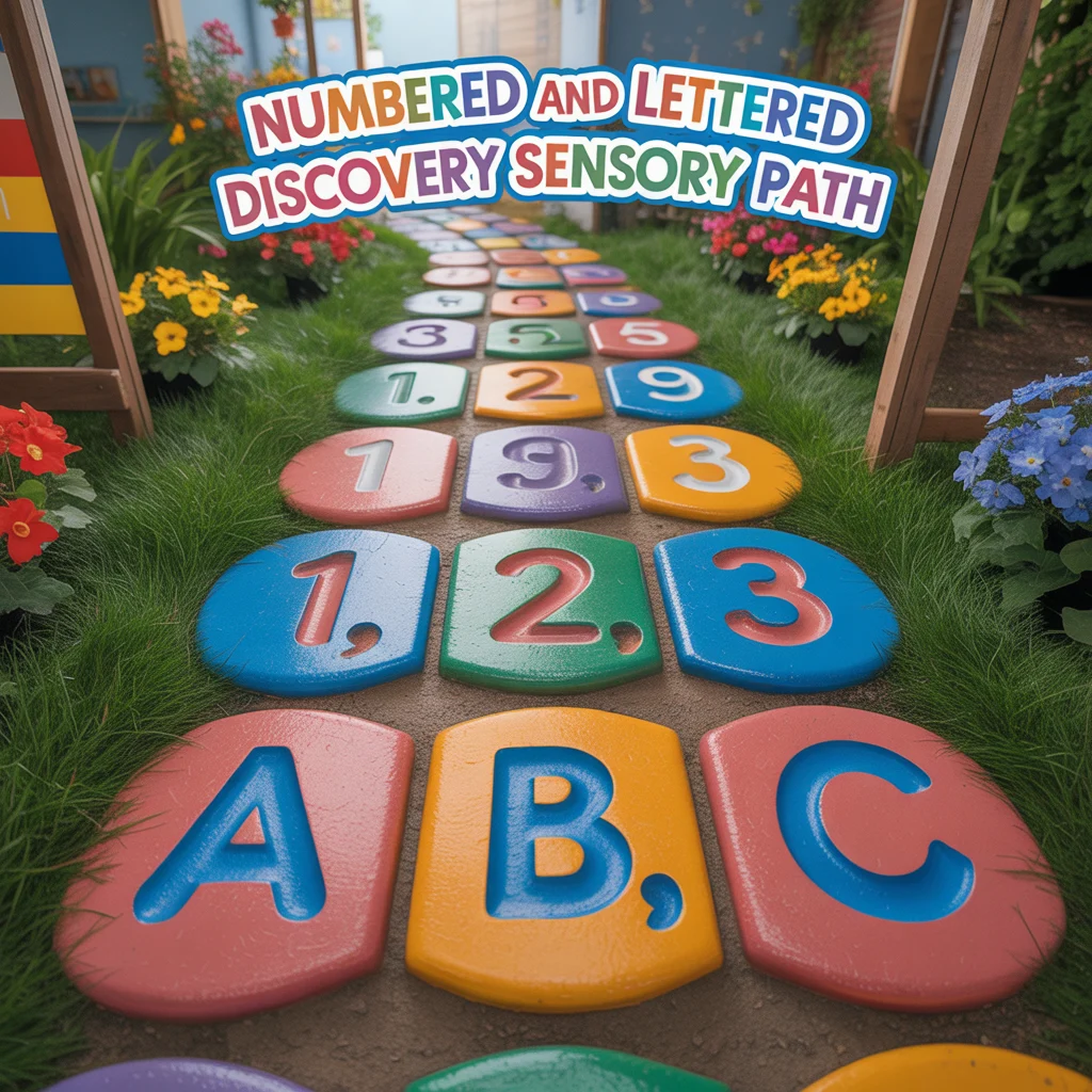 20. Numbered and Lettered Discovery Sensory Path