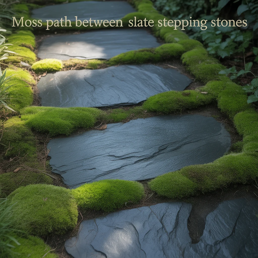 3. Moss Path Between Slate Stepping Stones