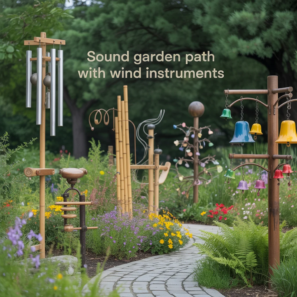 4. Sound Garden Path With Wind Instruments