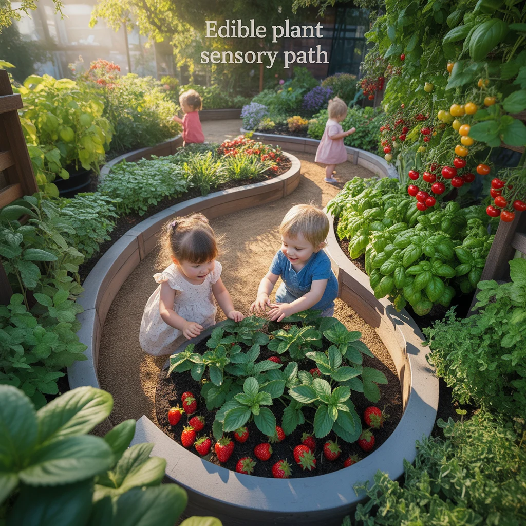 5. Edible Plant Sensory Path