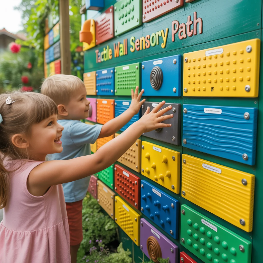 6. Tactile Wall Panel Sensory Path