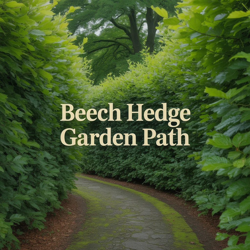 Beech Hedge Garden Path