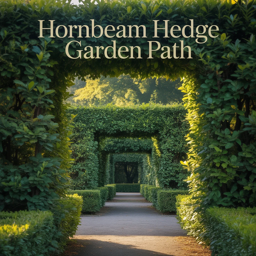 Hornbeam Hedge Garden Path