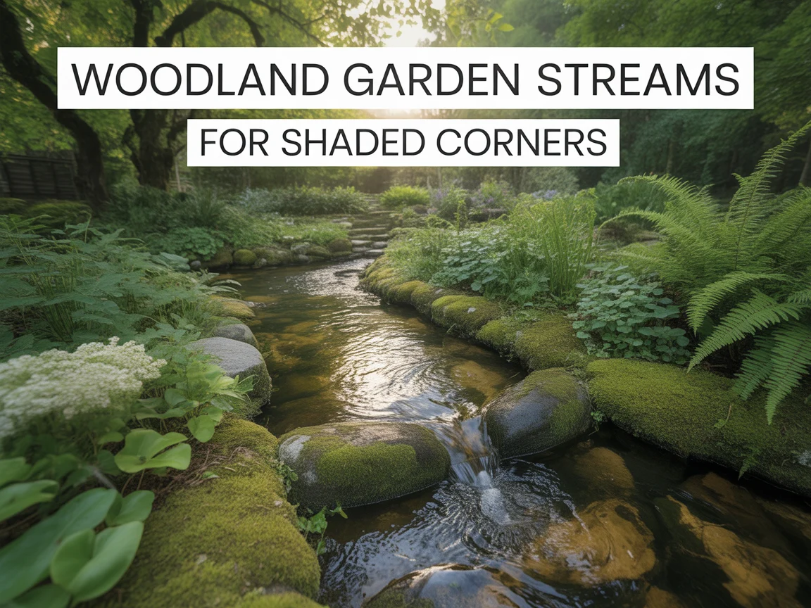 Woodland Garden Streams for Shaded Corners