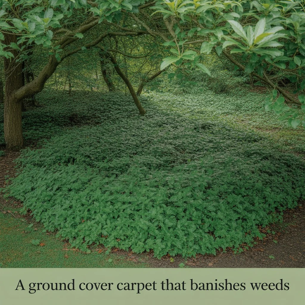 A Ground Cover Carpet That Banishes Weeds