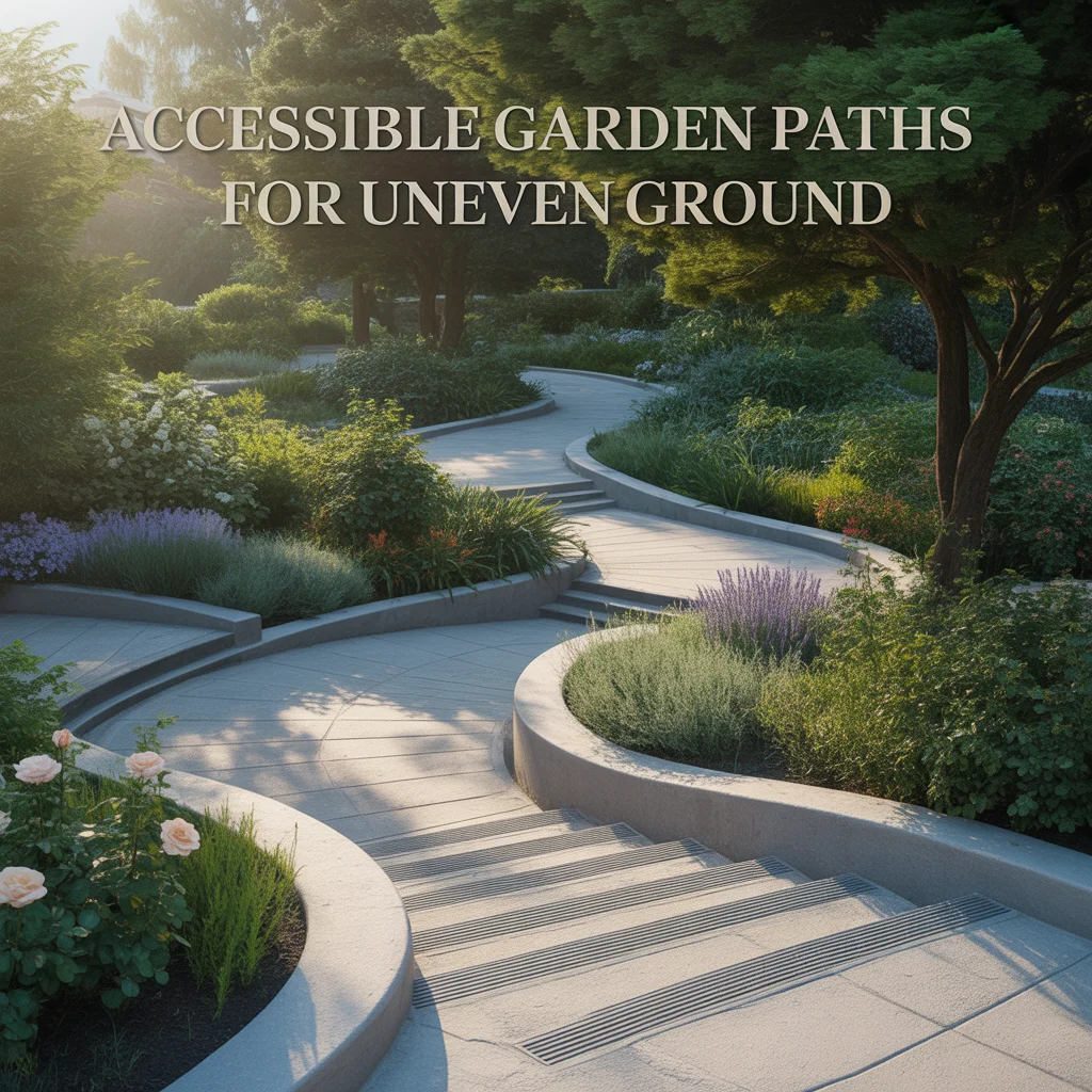 Accessible Garden Paths for Uneven Ground