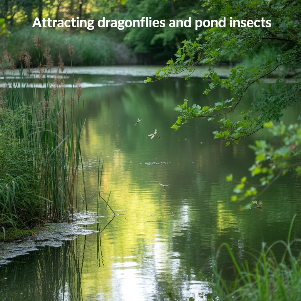 Attracting Dragonflies and Pond Insects