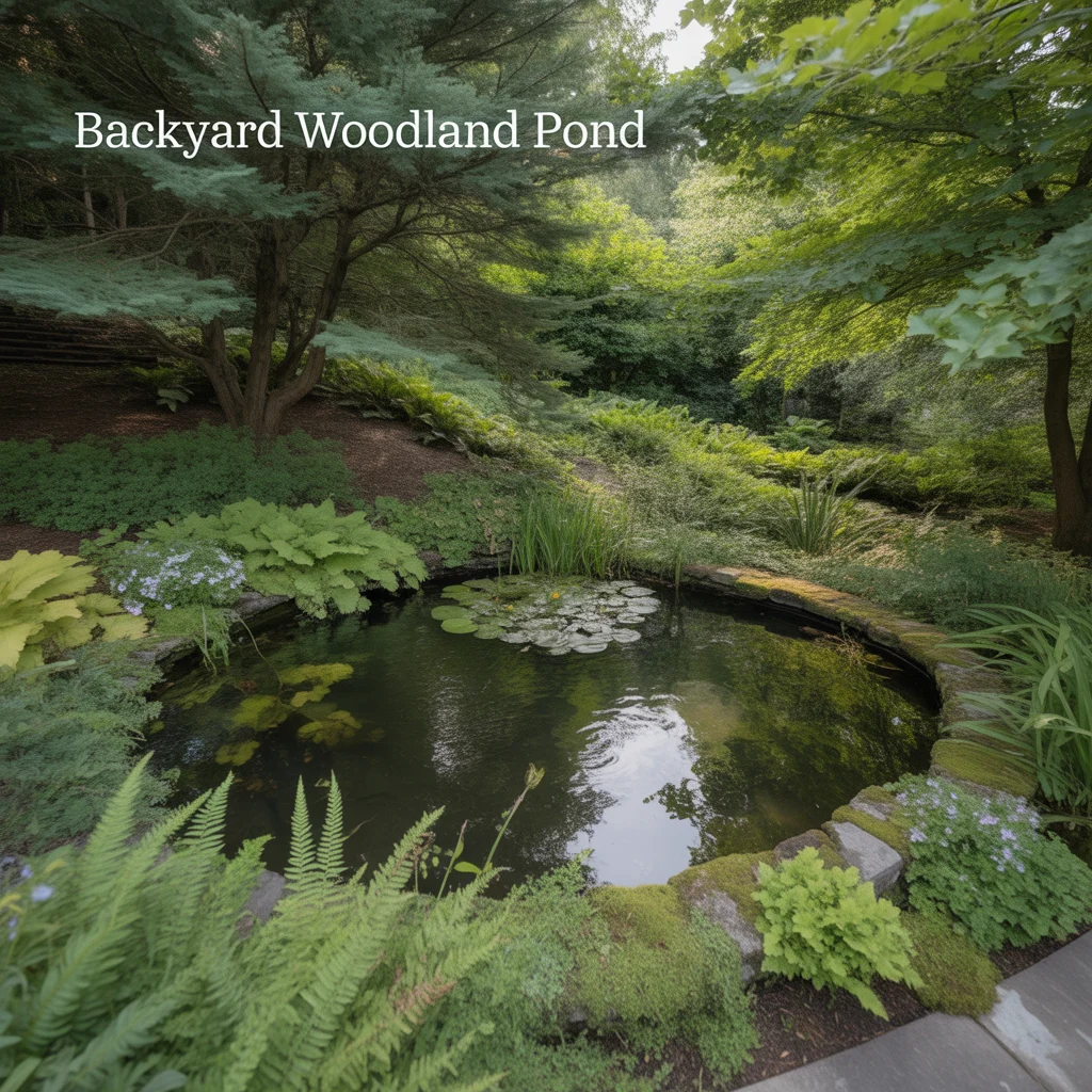 Backyard Woodland Pond