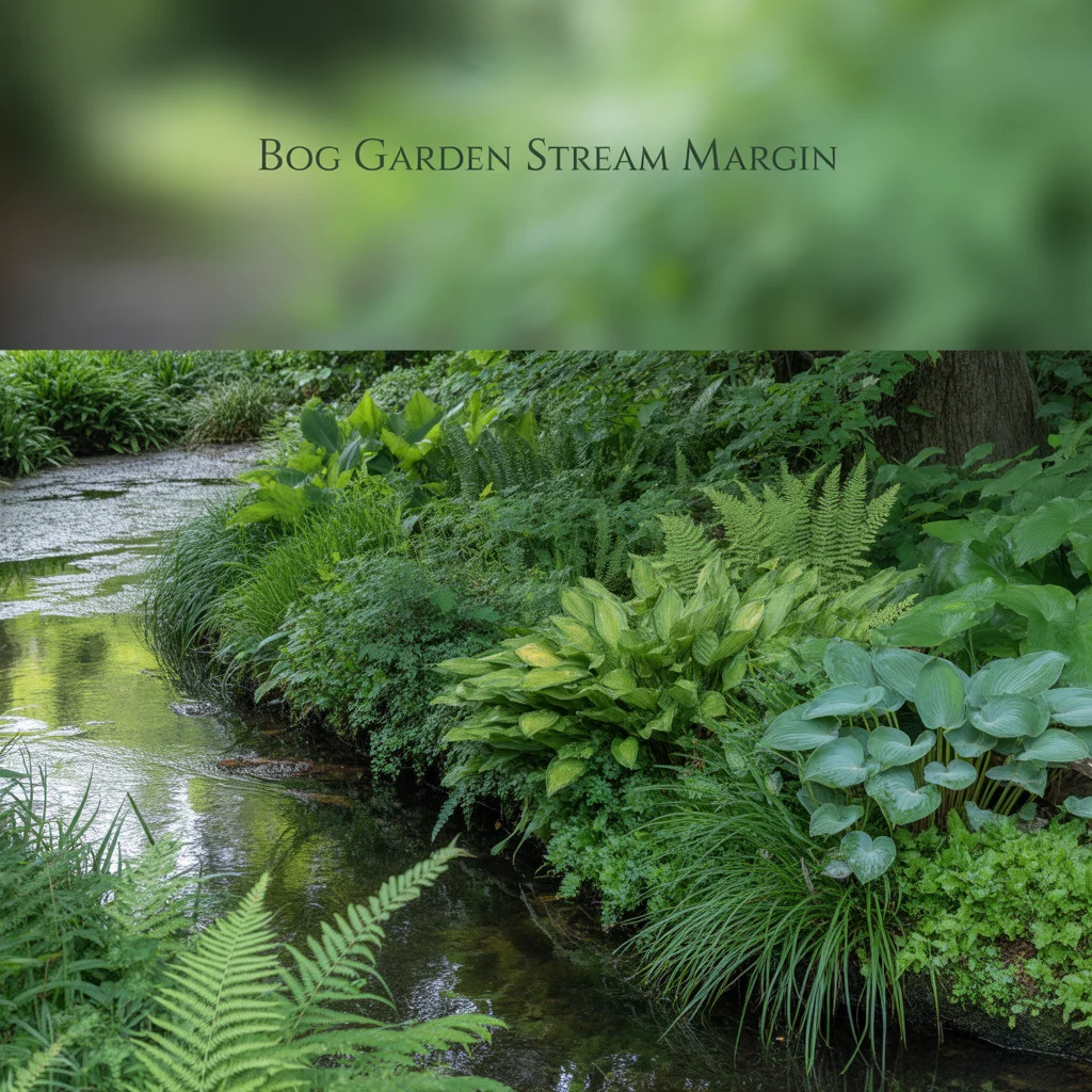 Bog Garden Stream Margin