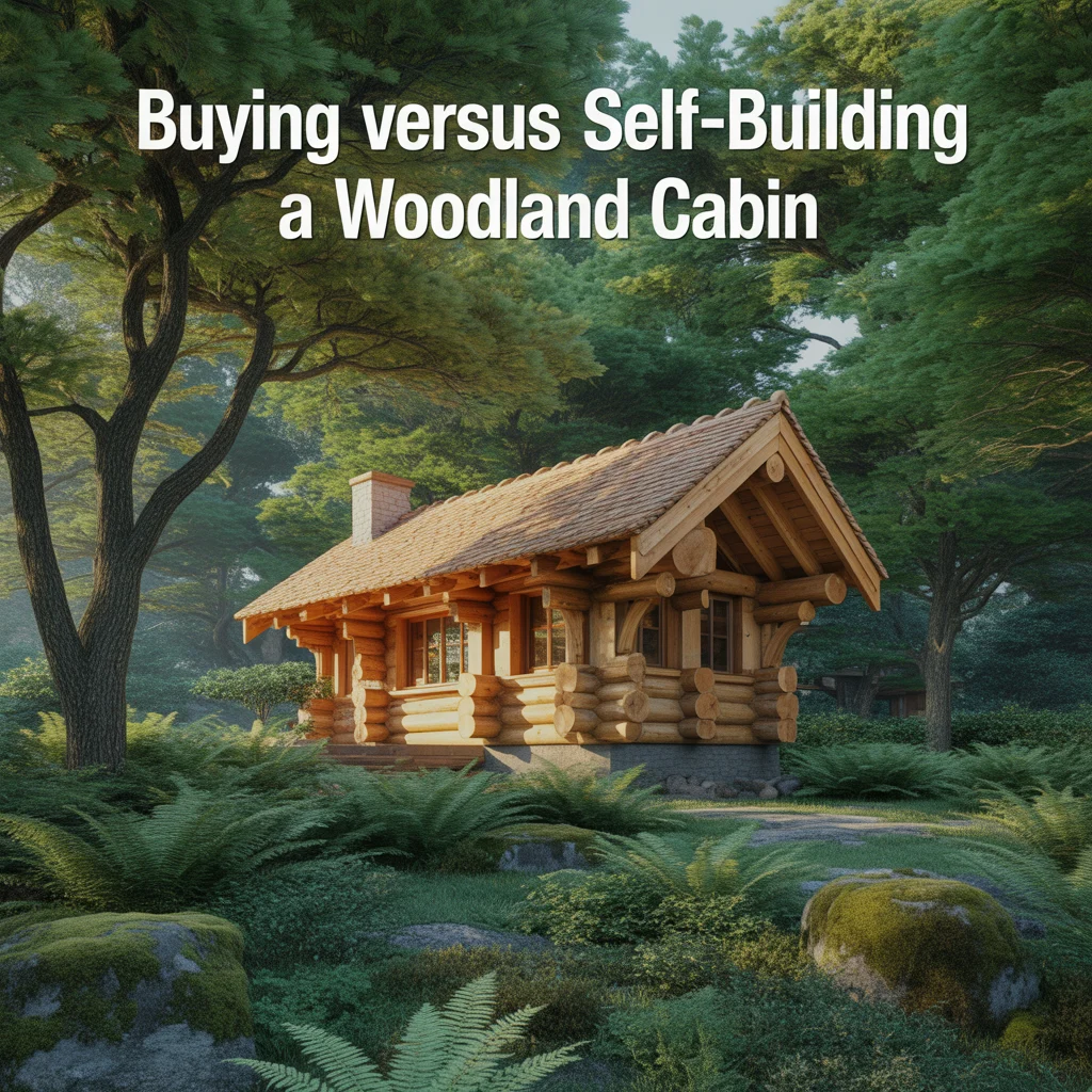 Buying Versus Self-Building a Woodland Cabin