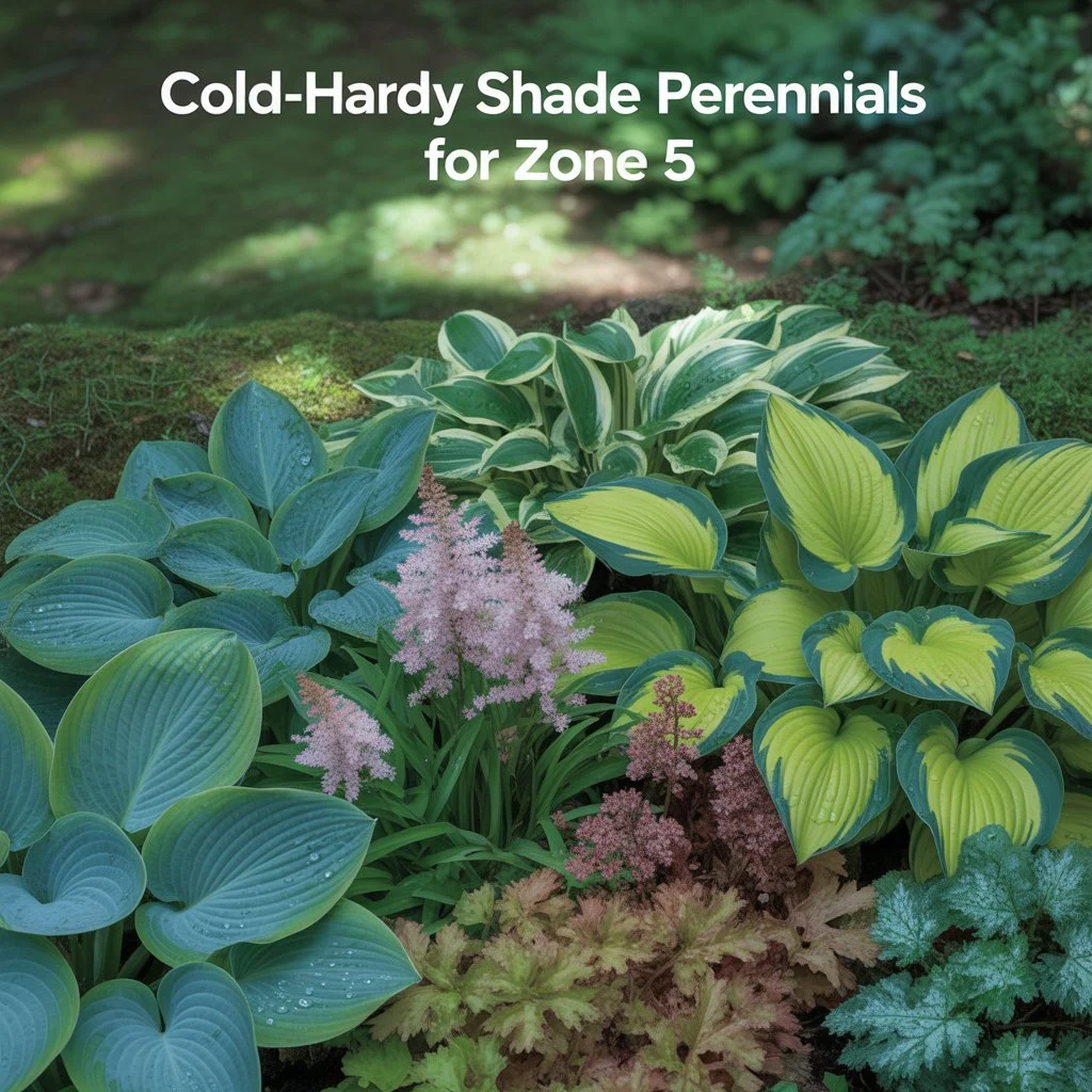 Cold-Hardy Shade Perennials for Zone 5