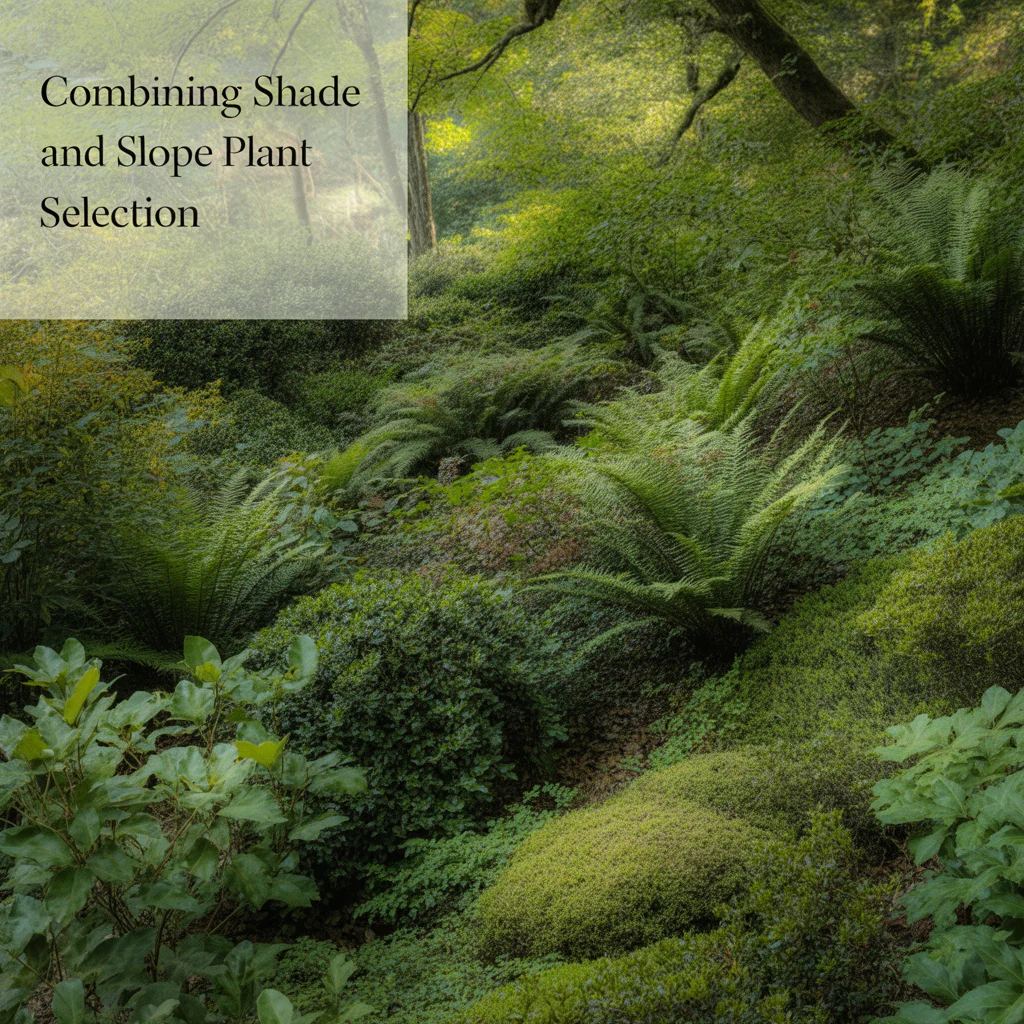 Combining Shade and Slope Plant Selection