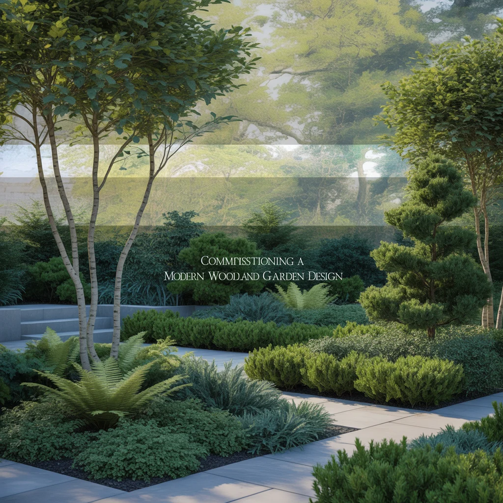 Commissioning a Modern Woodland Garden Design