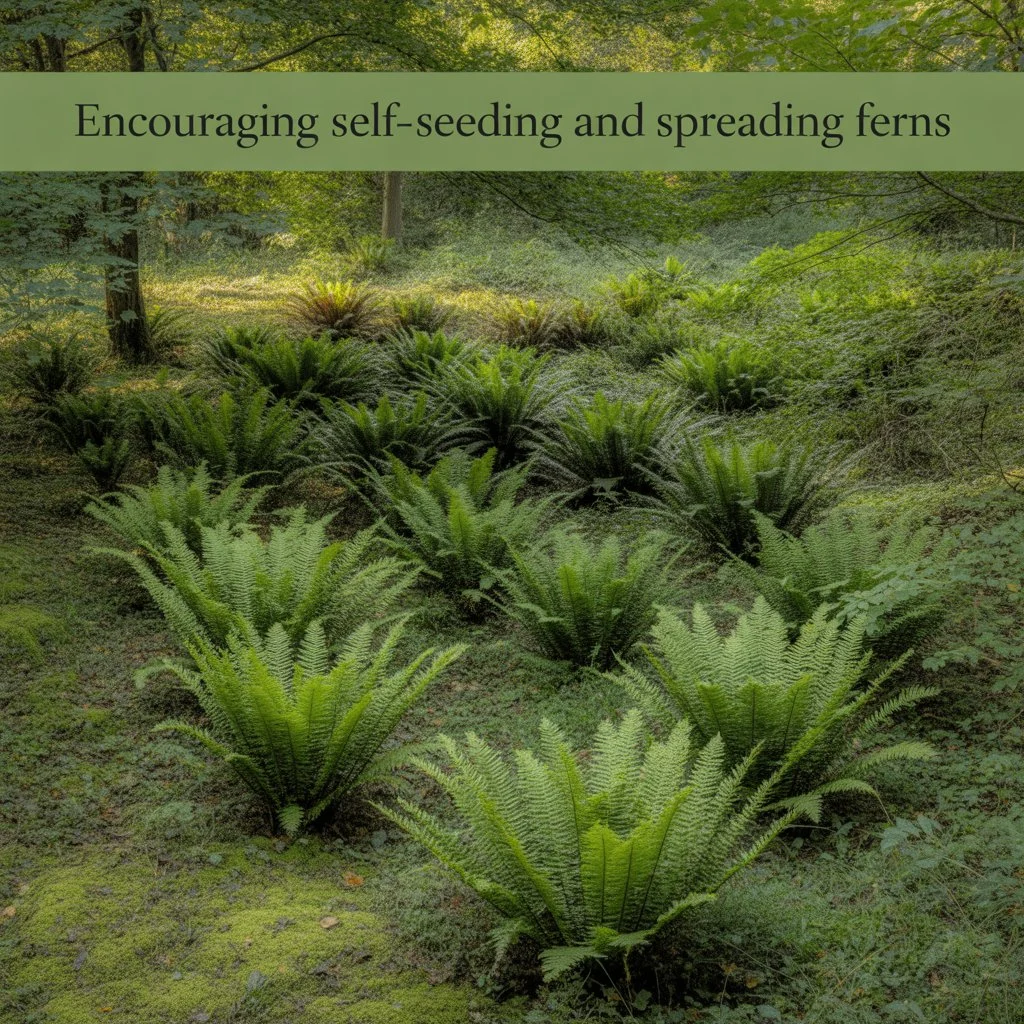 Encouraging Self-Seeding and Spreading Ferns