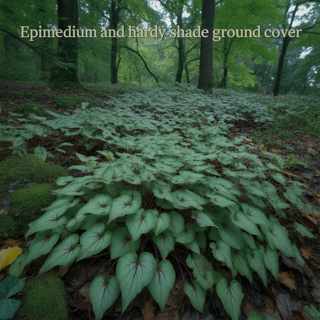 Epimedium and Hardy Shade Ground Cover