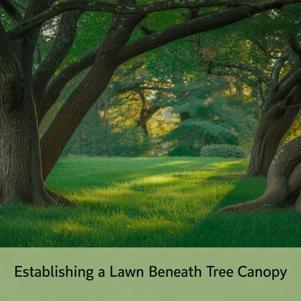Establishing a Lawn Beneath Tree Canopy