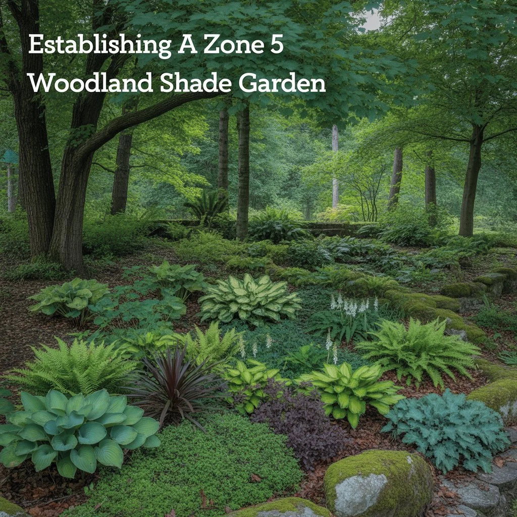 Establishing a Zone 5 Woodland Shade Garden
