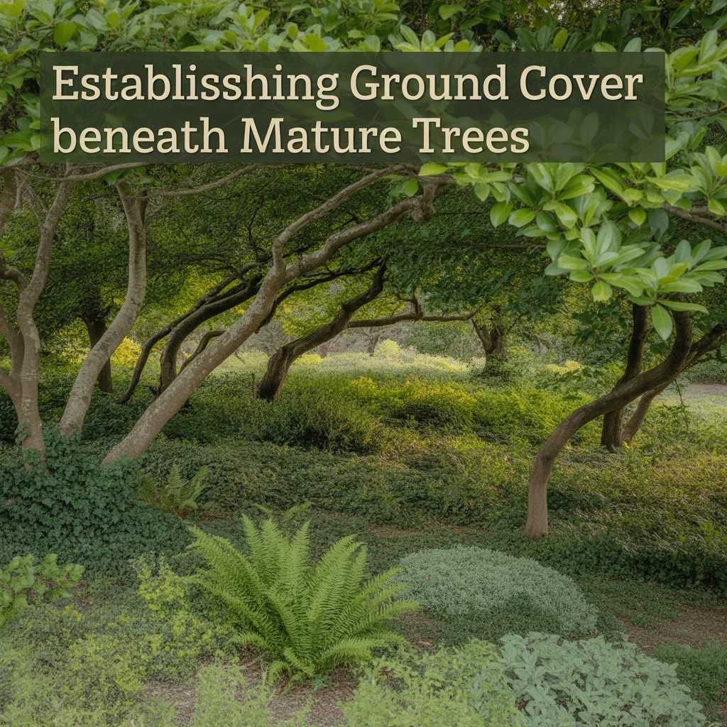 Establishing Ground Cover Beneath Mature Trees