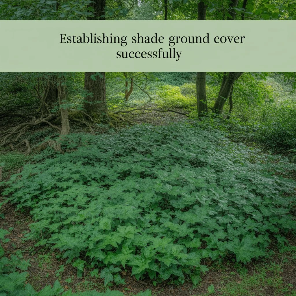 Establishing Shade Ground Cover Successfully