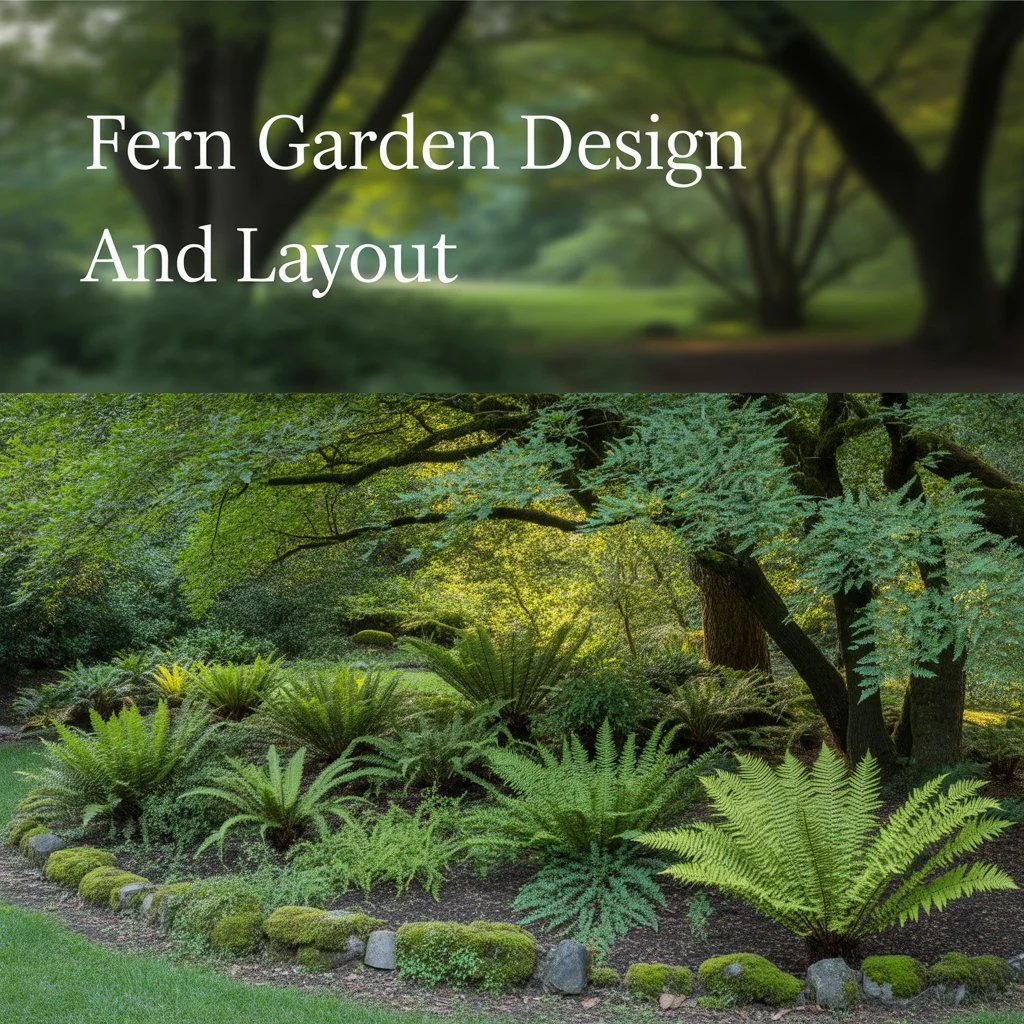 Fern Garden Design Ideas and Layout