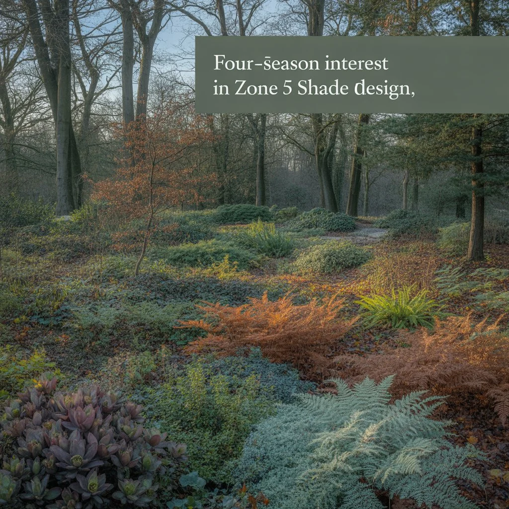 Four-Season Interest in Zone 5 Shade Design