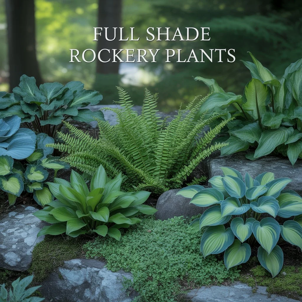 Full Shade Rockery Plants