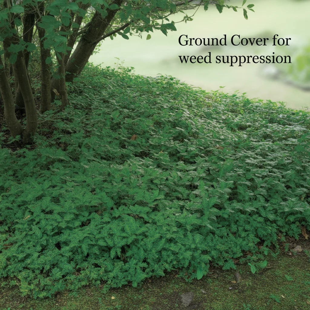 Ground Cover for Weed Suppression