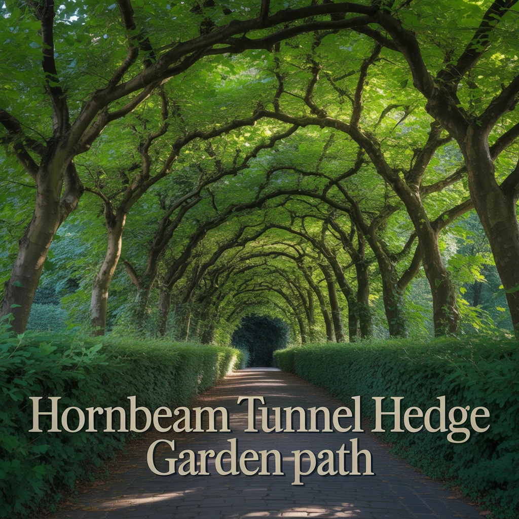 Hornbeam Tunnel Hedge Garden Path