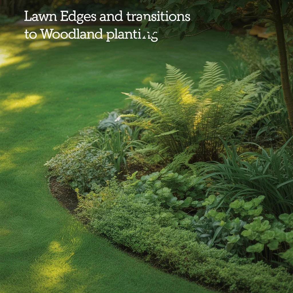 Lawn Edges and Transitions to Woodland Planting