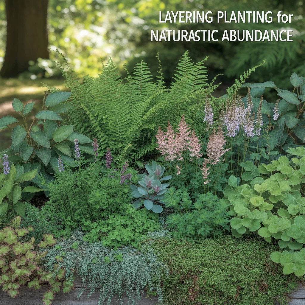 Layering Planting for Naturalistic Abundance
