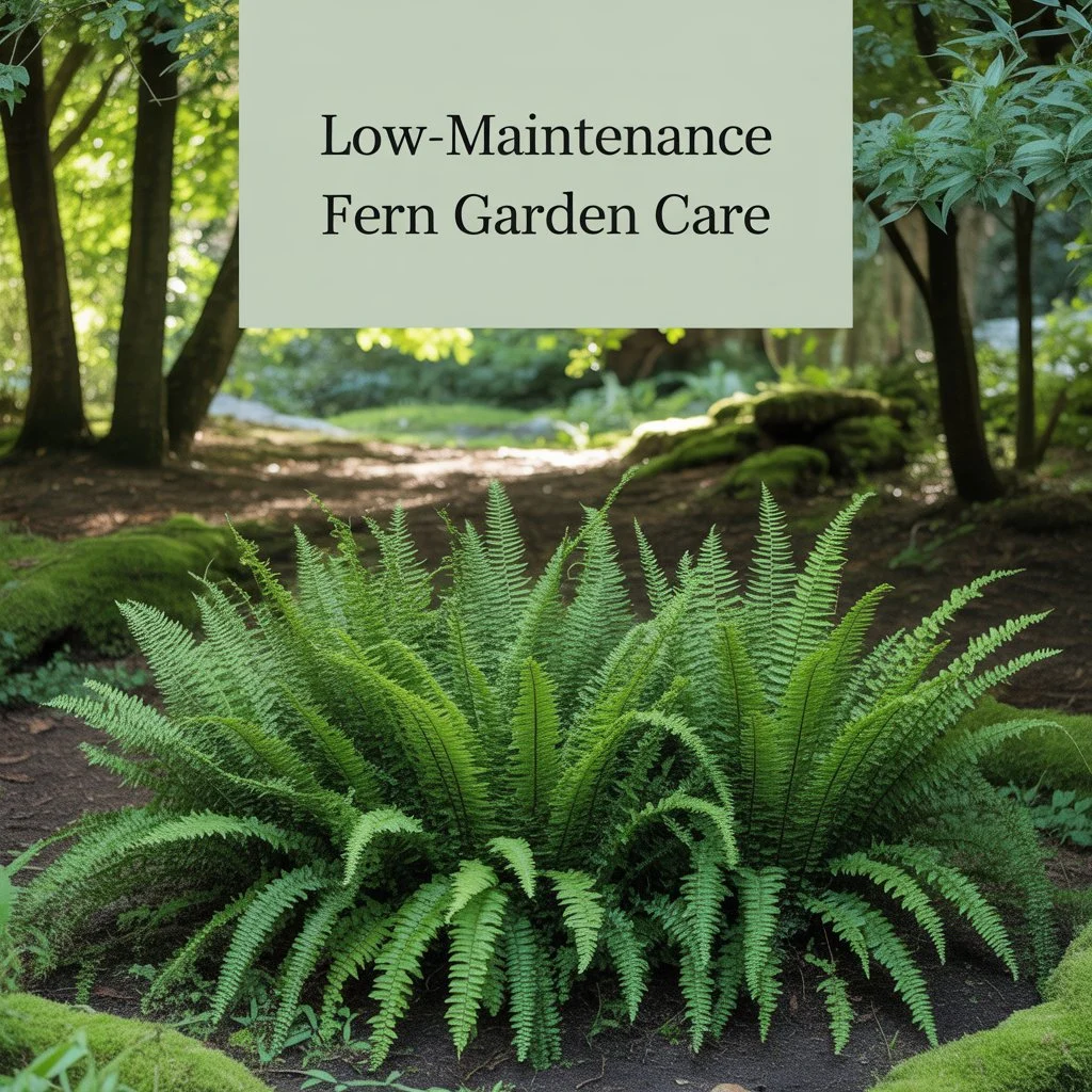Low-Maintenance Fern Garden Care