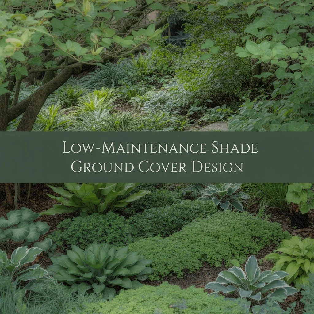 Low-Maintenance Shade Ground Cover Design