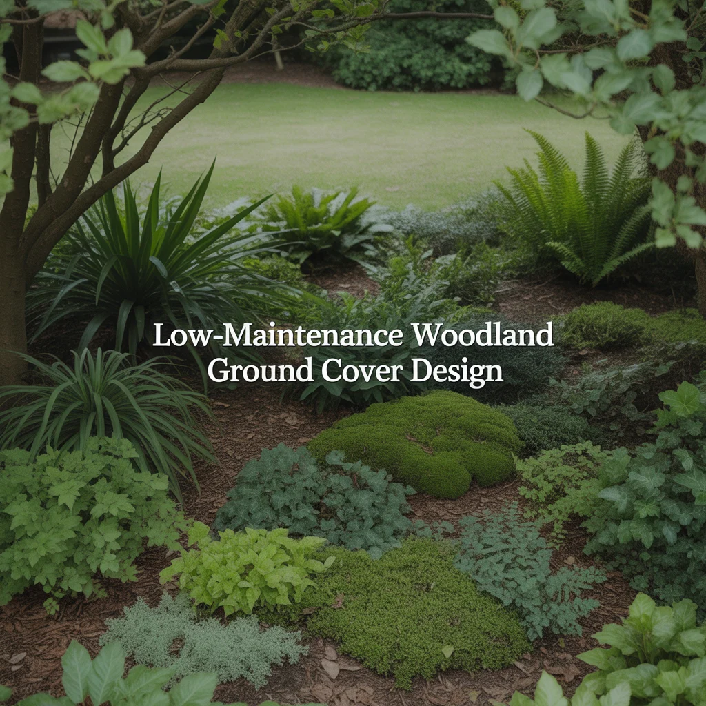 Low-Maintenance Woodland Ground Cover Design