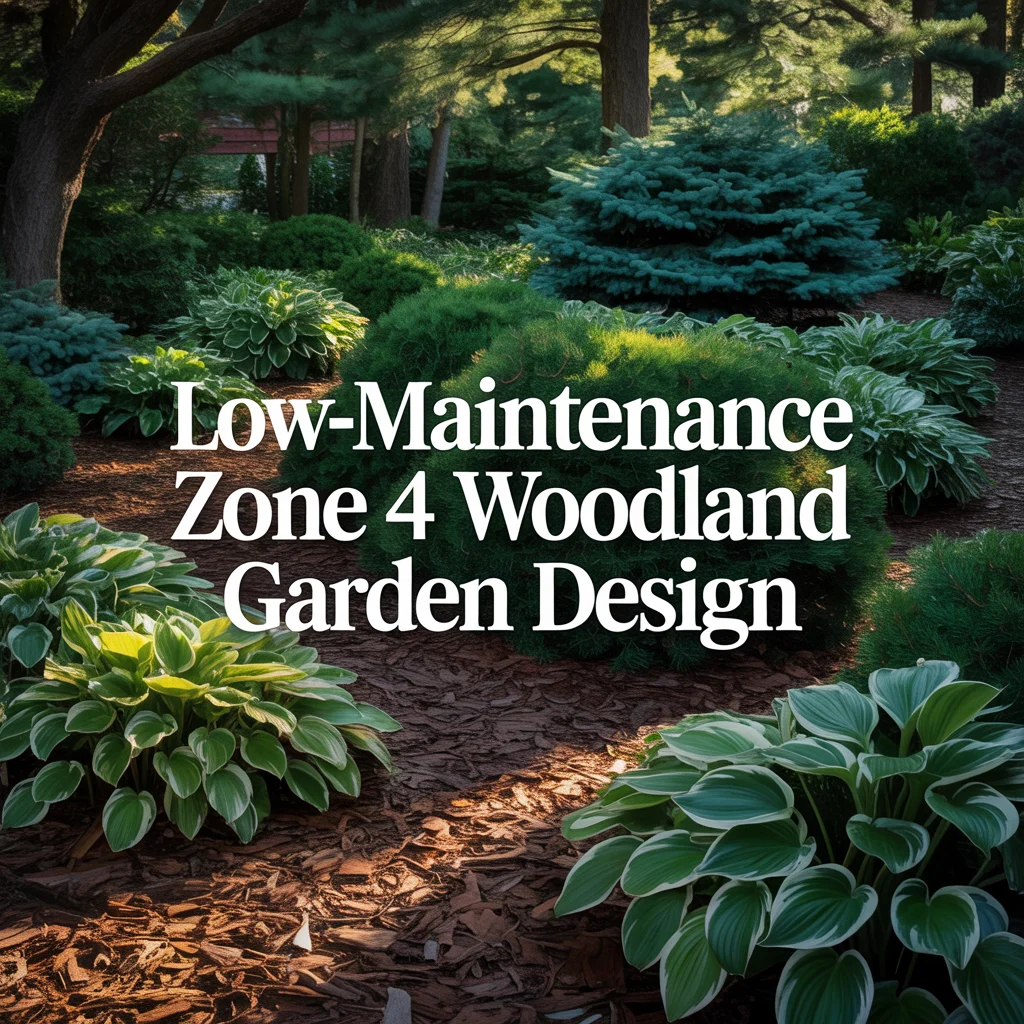 Low-Maintenance Zone 4 Woodland Garden Design
