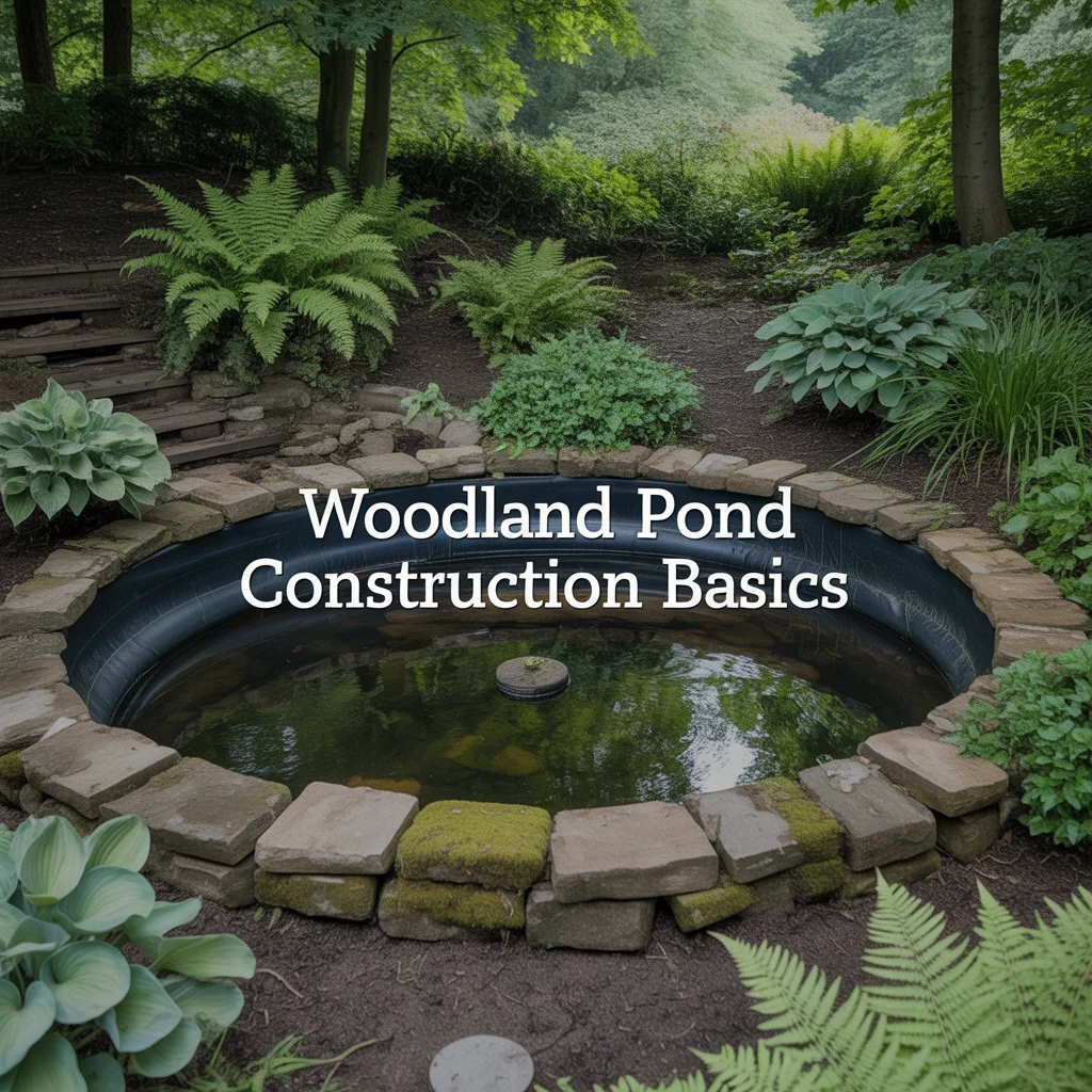 Maintaining a Woodland Garden Pond