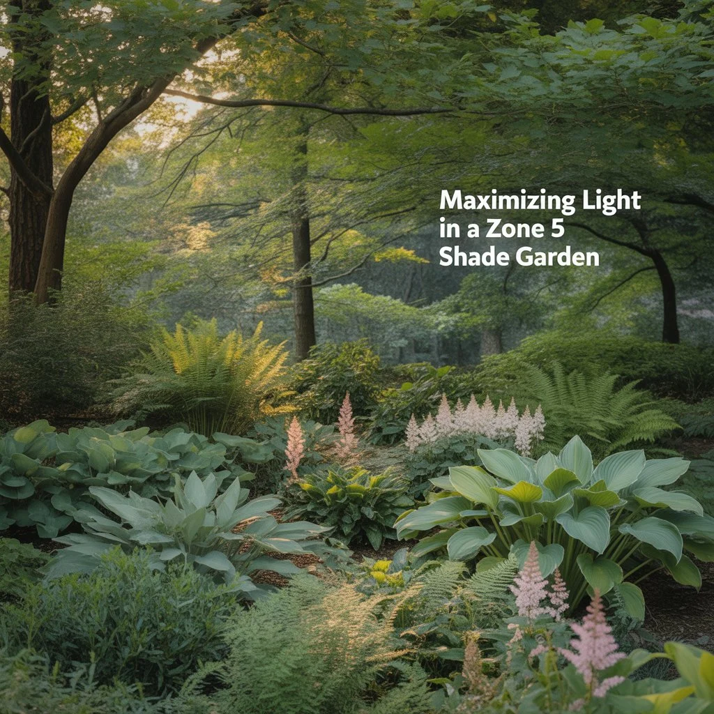 Maximizing Light in a Zone 5 Shade Garden