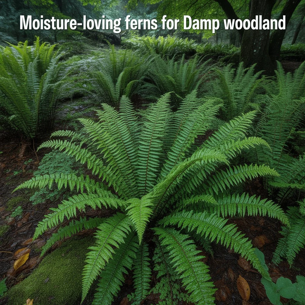 Moisture-Loving Ferns for Damp Woodland
