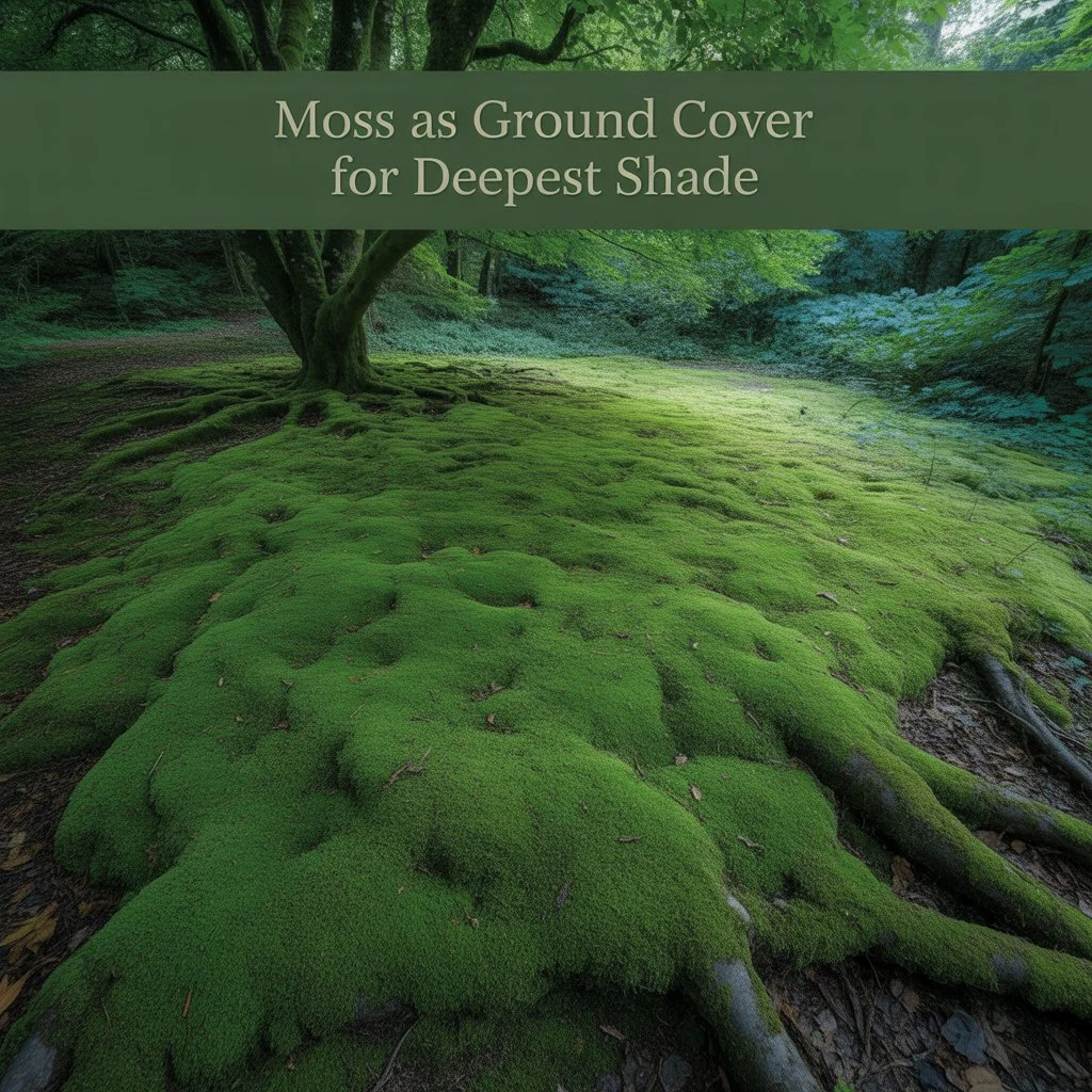 Moss as Ground Cover for Deepest Shade