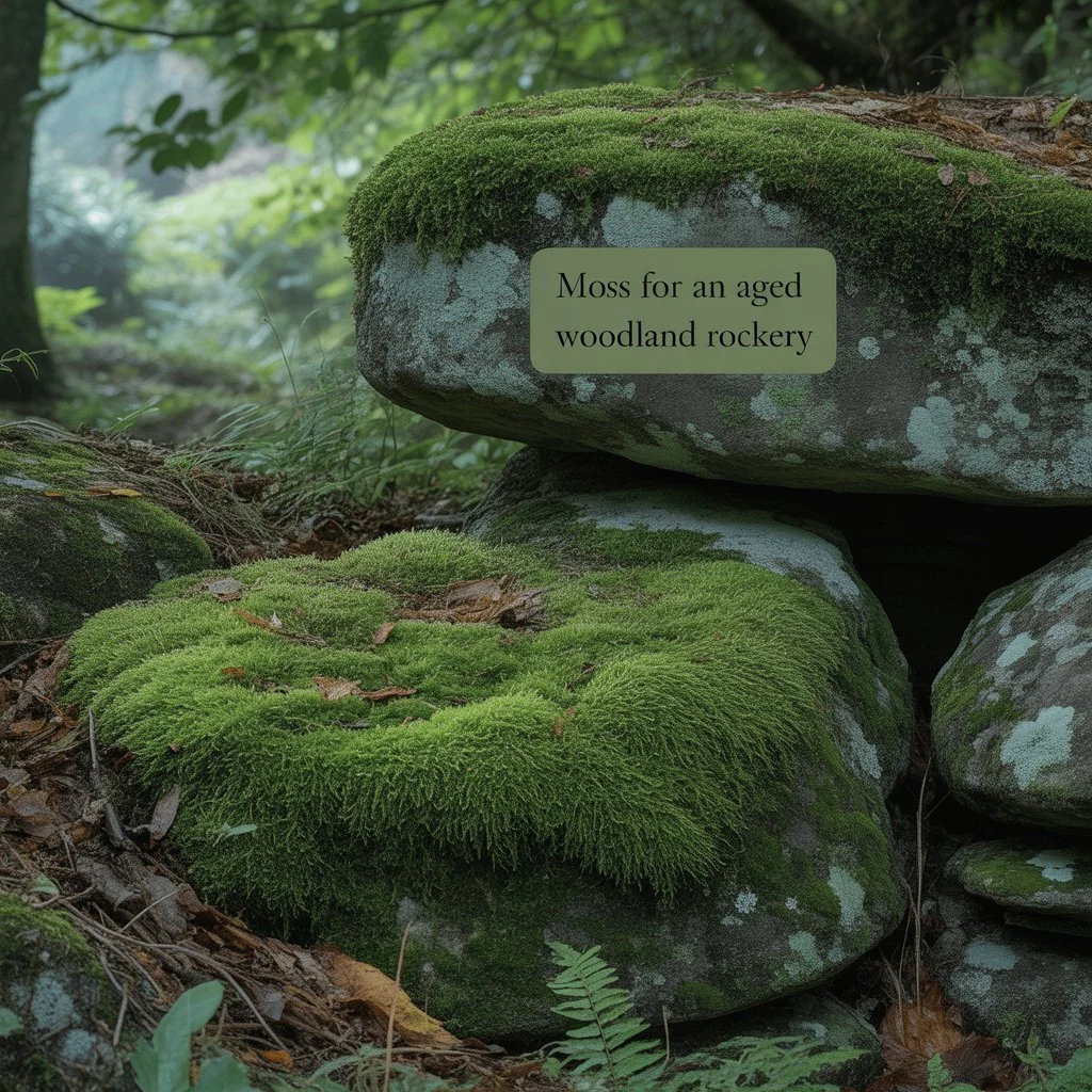 Moss for an Aged Woodland Rockery