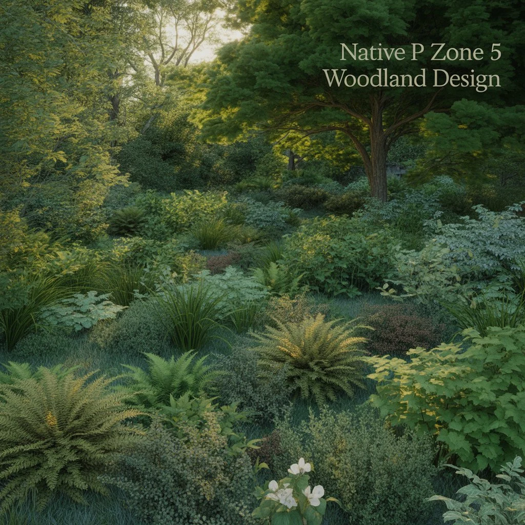 Native Plant Zone 5 Woodland Design