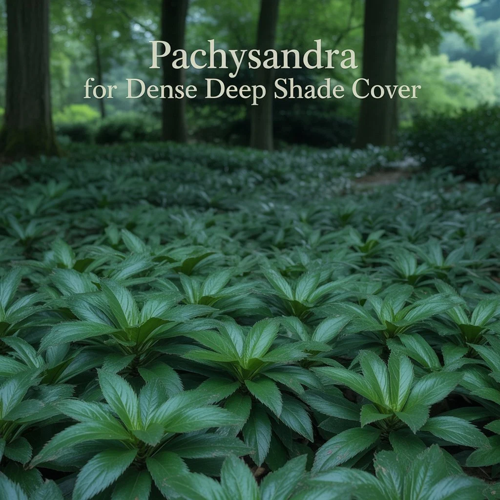 Pachysandra for Dense Deep Shade Cover