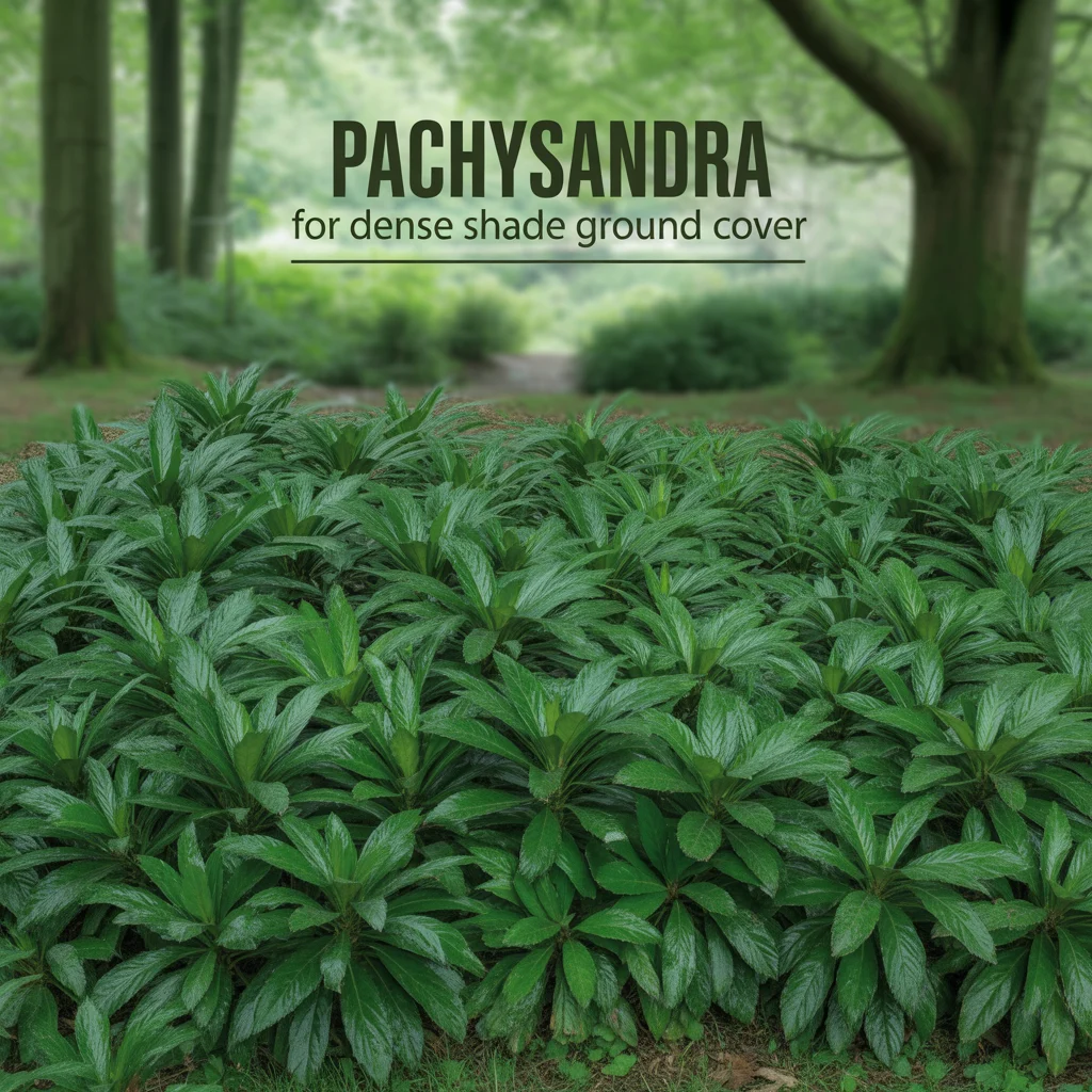 Pachysandra for Dense Shade Ground Cover