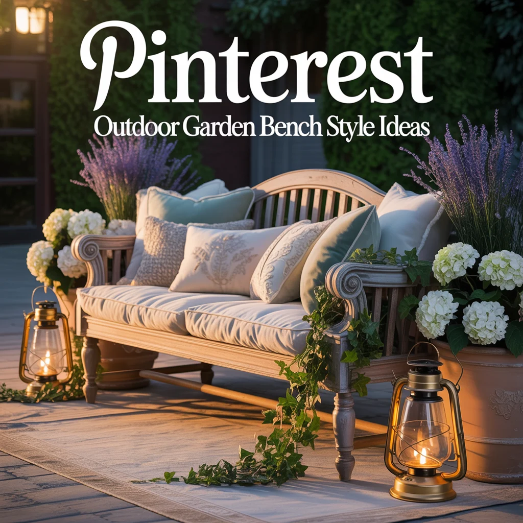 Pinterest Outdoor Garden Bench Style Ideas