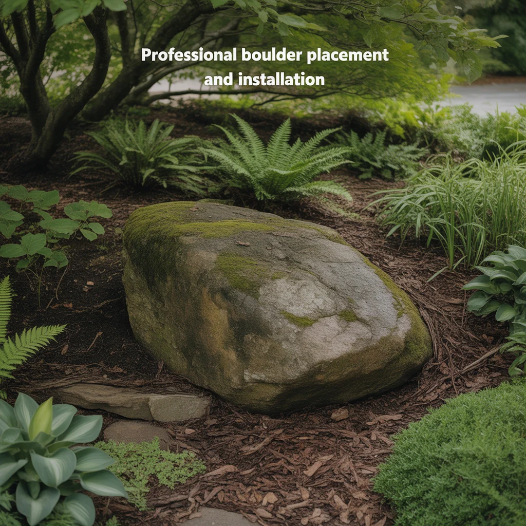 Professional Boulder Placement and Installation