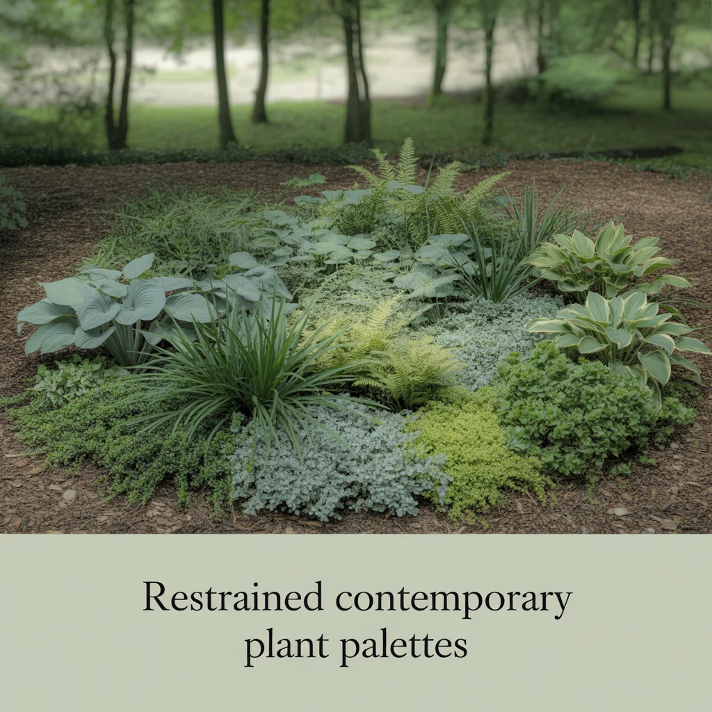 Restrained Contemporary Plant Palettes