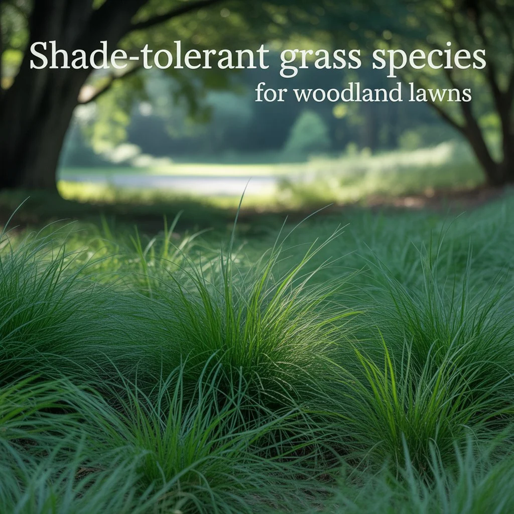 Shade-Tolerant Grass Species for Woodland Lawns