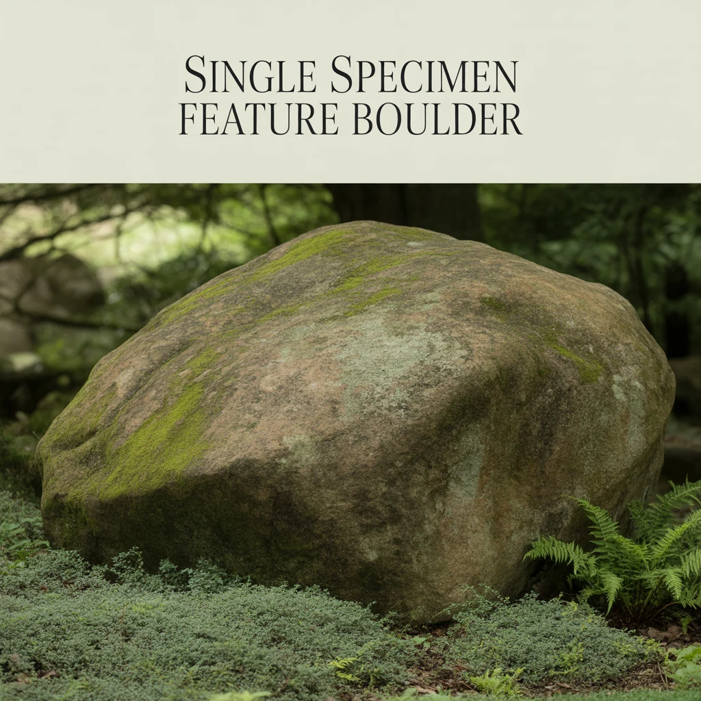 Single Specimen Feature Boulder